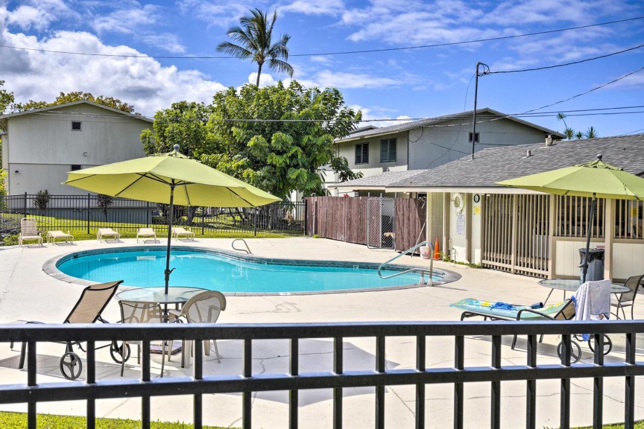 Apartamento Sunny Lanai And Community Pool Access Kailua-Kona